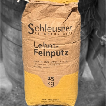 Schleusner Feinputz- tynk gliniany wykończeniowy (BigBag), suchy